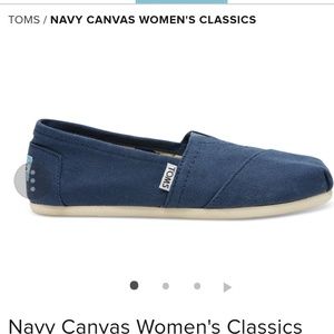 Navy Blue Toms